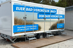 Badwagen 8 von 10 nach der Klebemontage